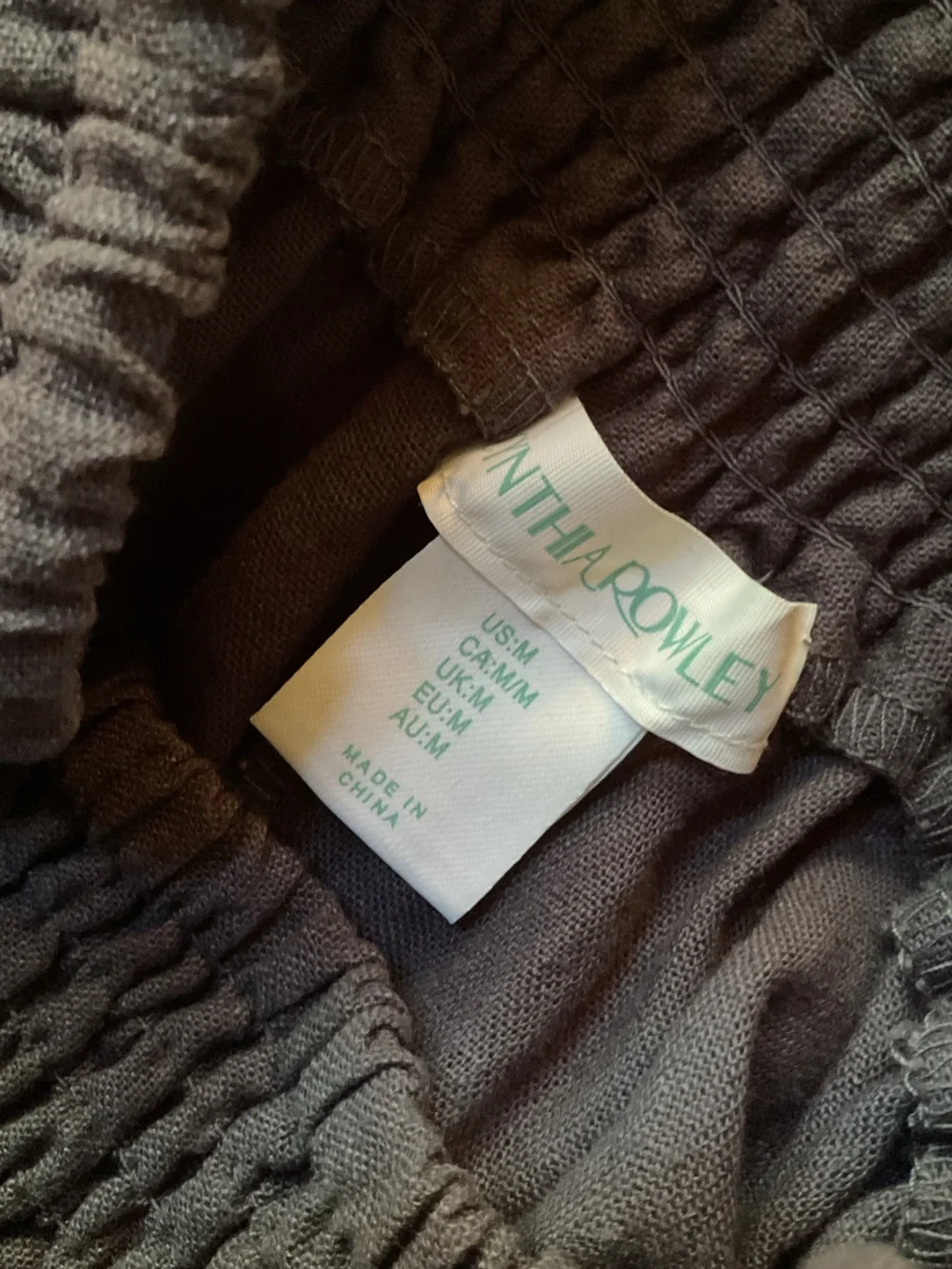 Cynthia Rowley purple linen blend pants, Medium - Picture 4 of 5